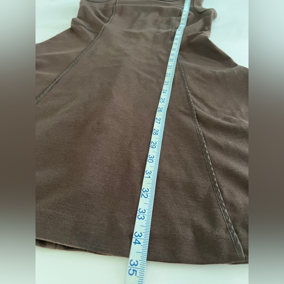 Michael Kors Brown Sleeveless Fit Flare Zipper Dress Ladies Size 4 - Picture 8 of 9